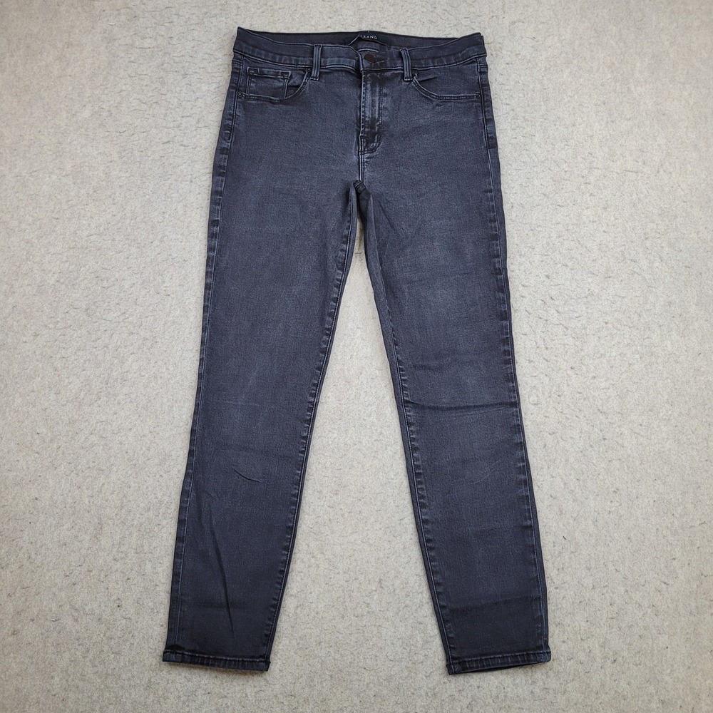 J Brand Provocative Jeans Womens 28 Black Stretch Denim Skinny‎ 28x25